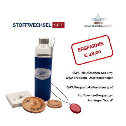 QWA Frequenzwasser Stoffwechsel-Set