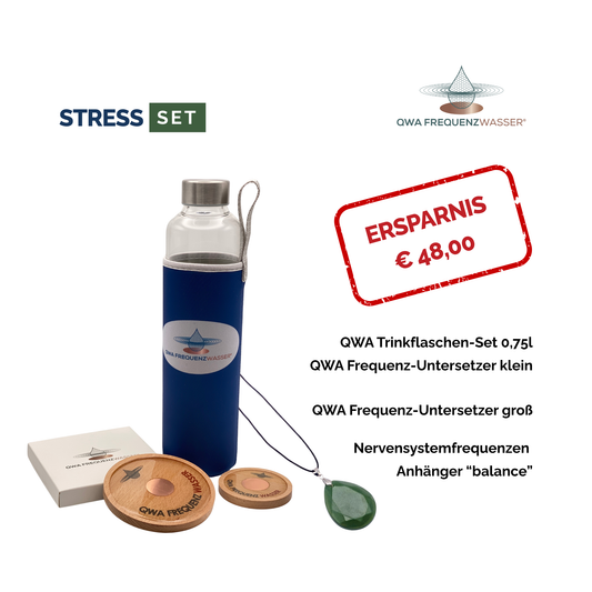 QWA Frequenzwasser Stress-Set