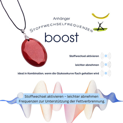 3x Frequenzanhänger "balance", "boost" und "joy"